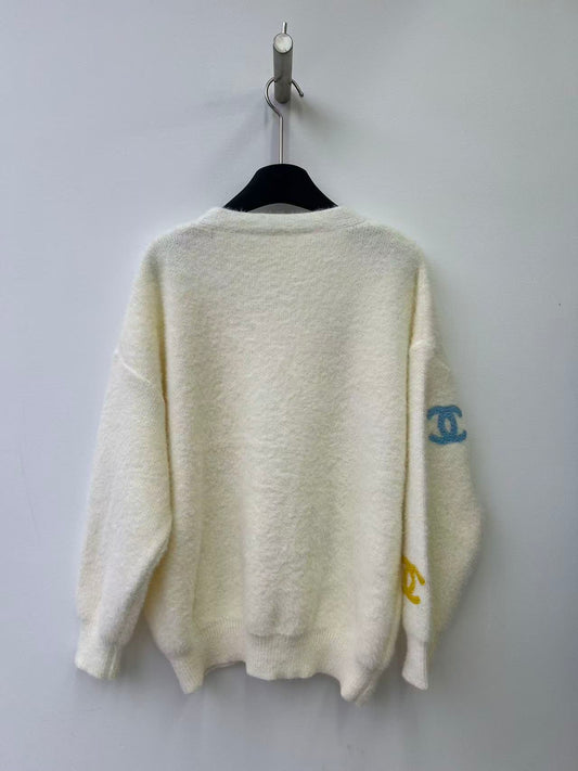Chan 25fw knitted cardigan