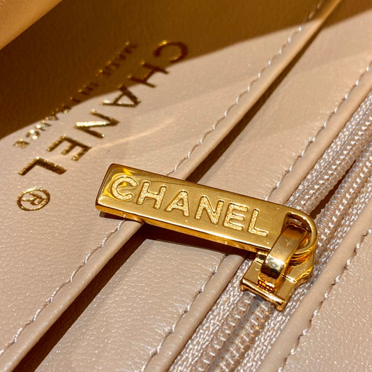 CH MINI CLASSIC HANDBAG 20 Lambskin Chai (Teas)