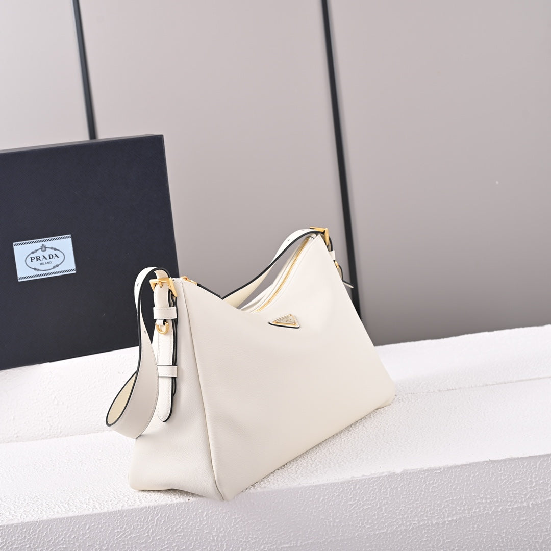 PD Aimée large leather shoulder bag