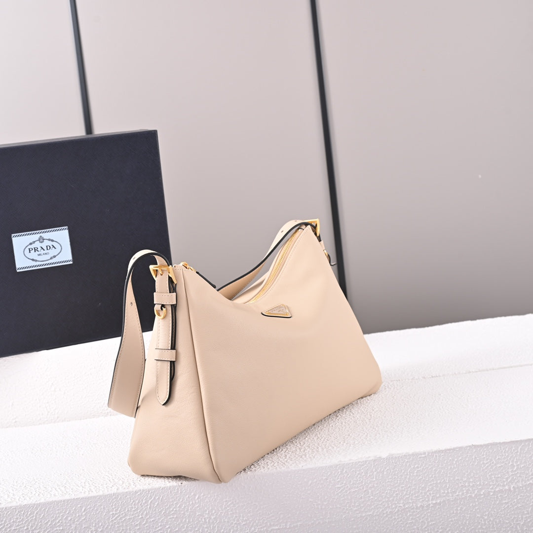 PD Aimée large leather shoulder bag