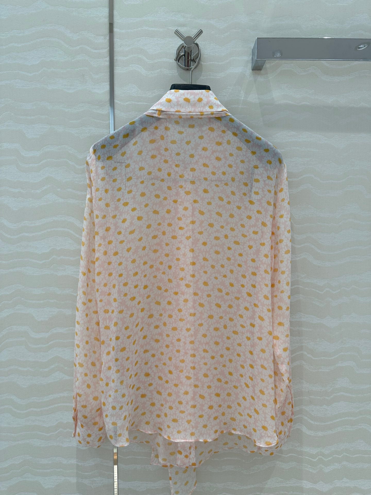 g 25ss silk buttons shirt