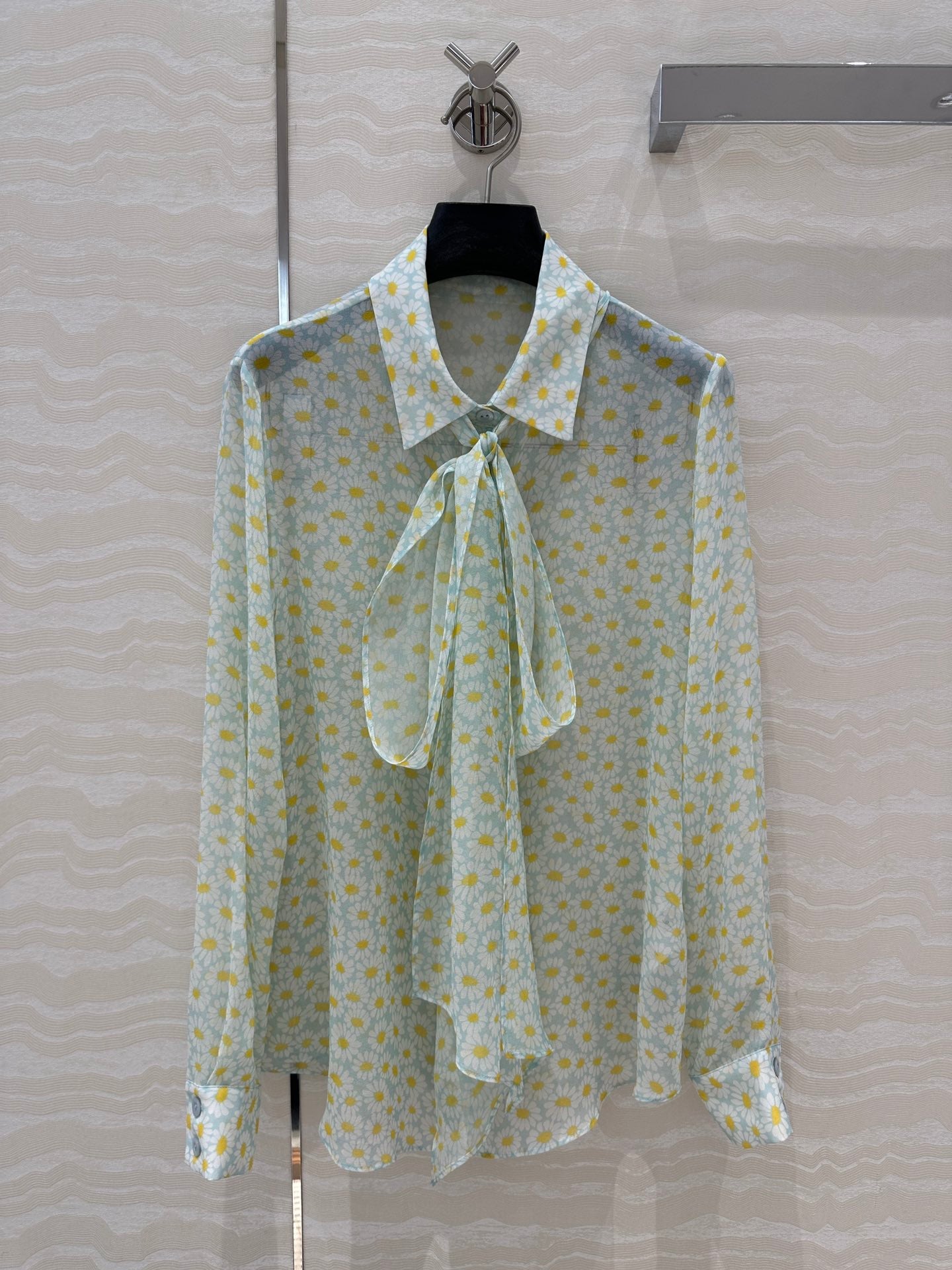 g 25ss silk buttons shirt
