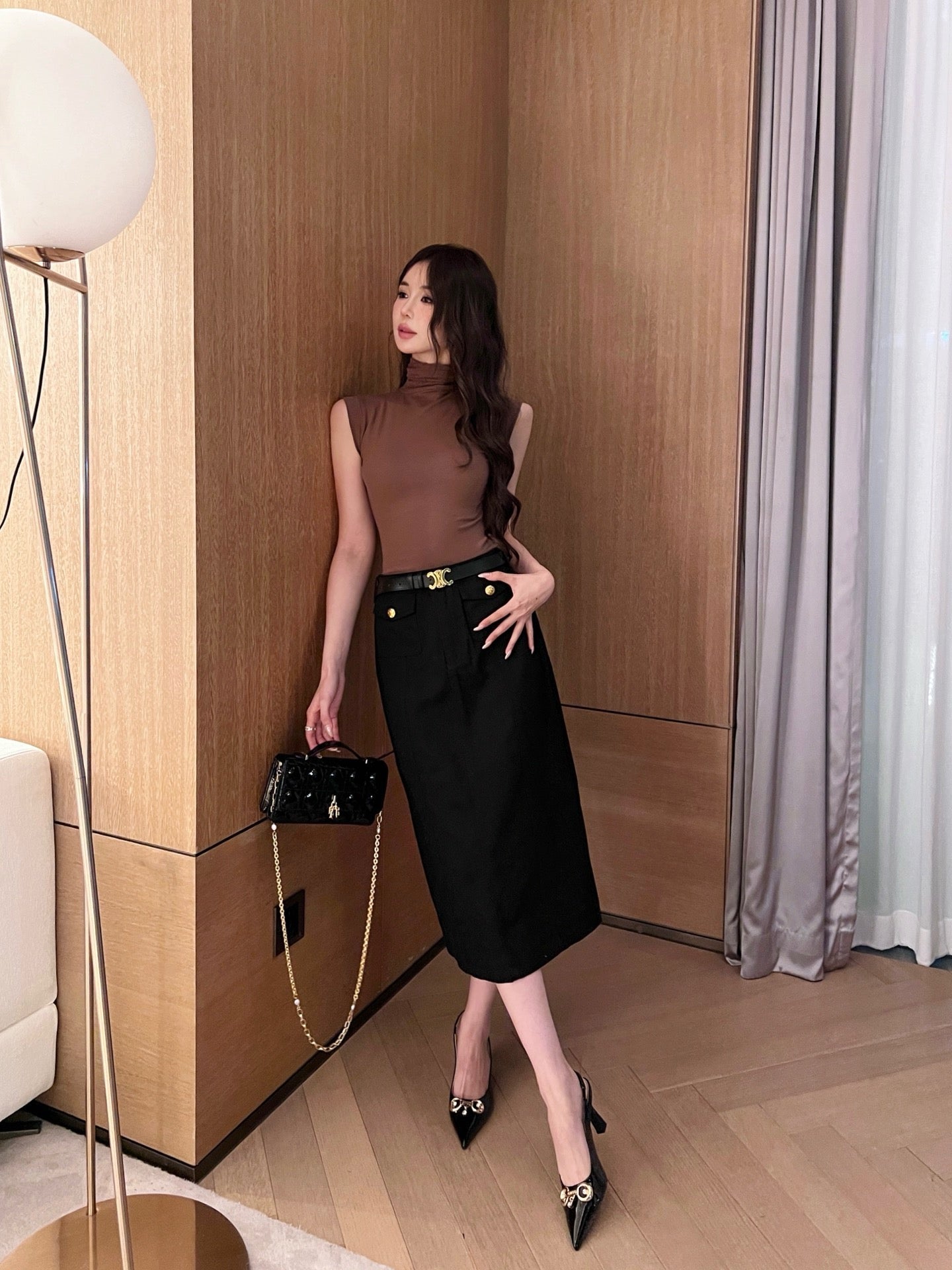 Ce 25ss denim skirt