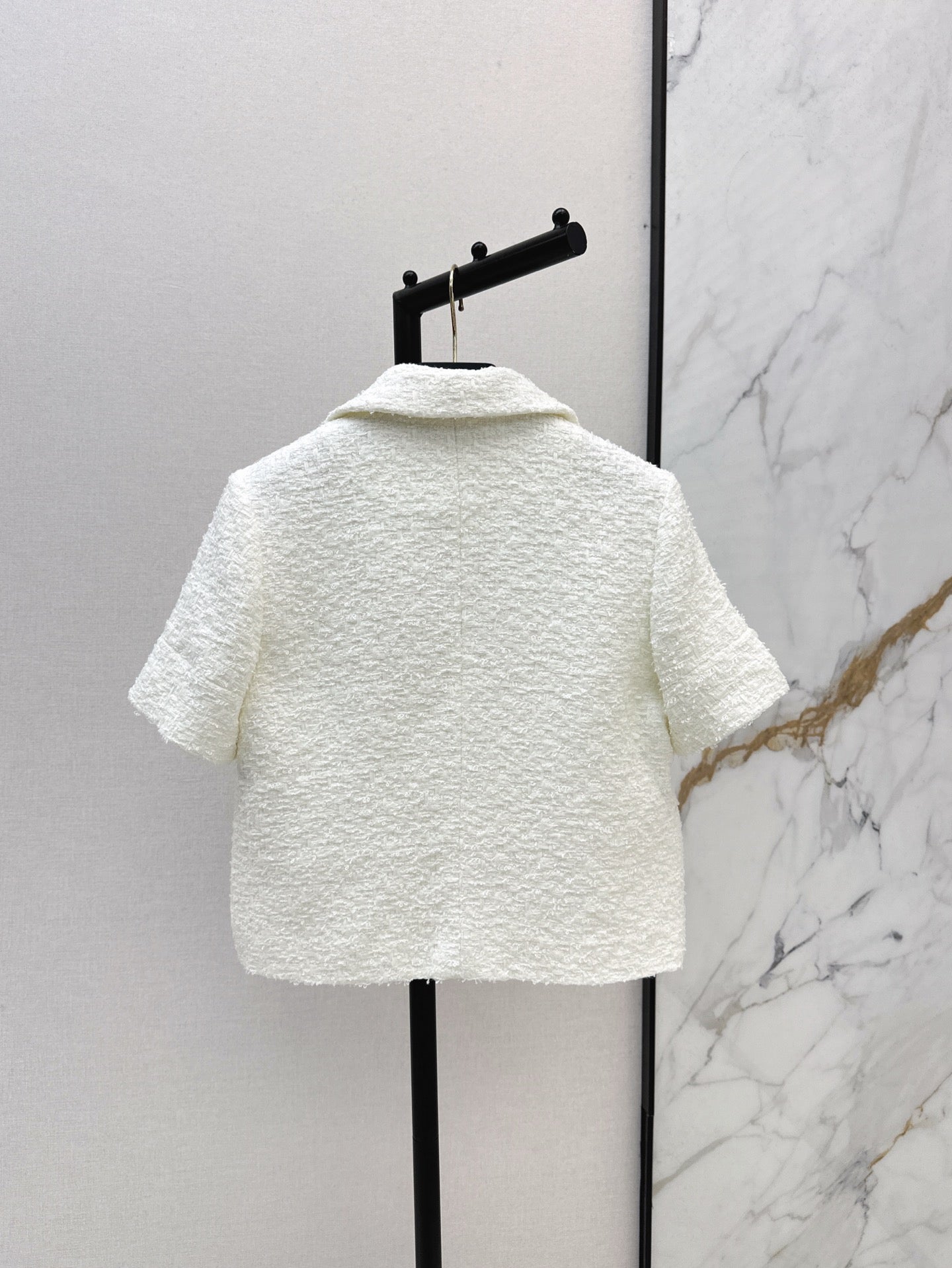 val 25ss beaded short sleeve jacket