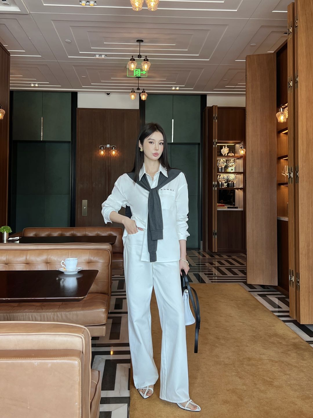 ma 25ss 2piece shirt set