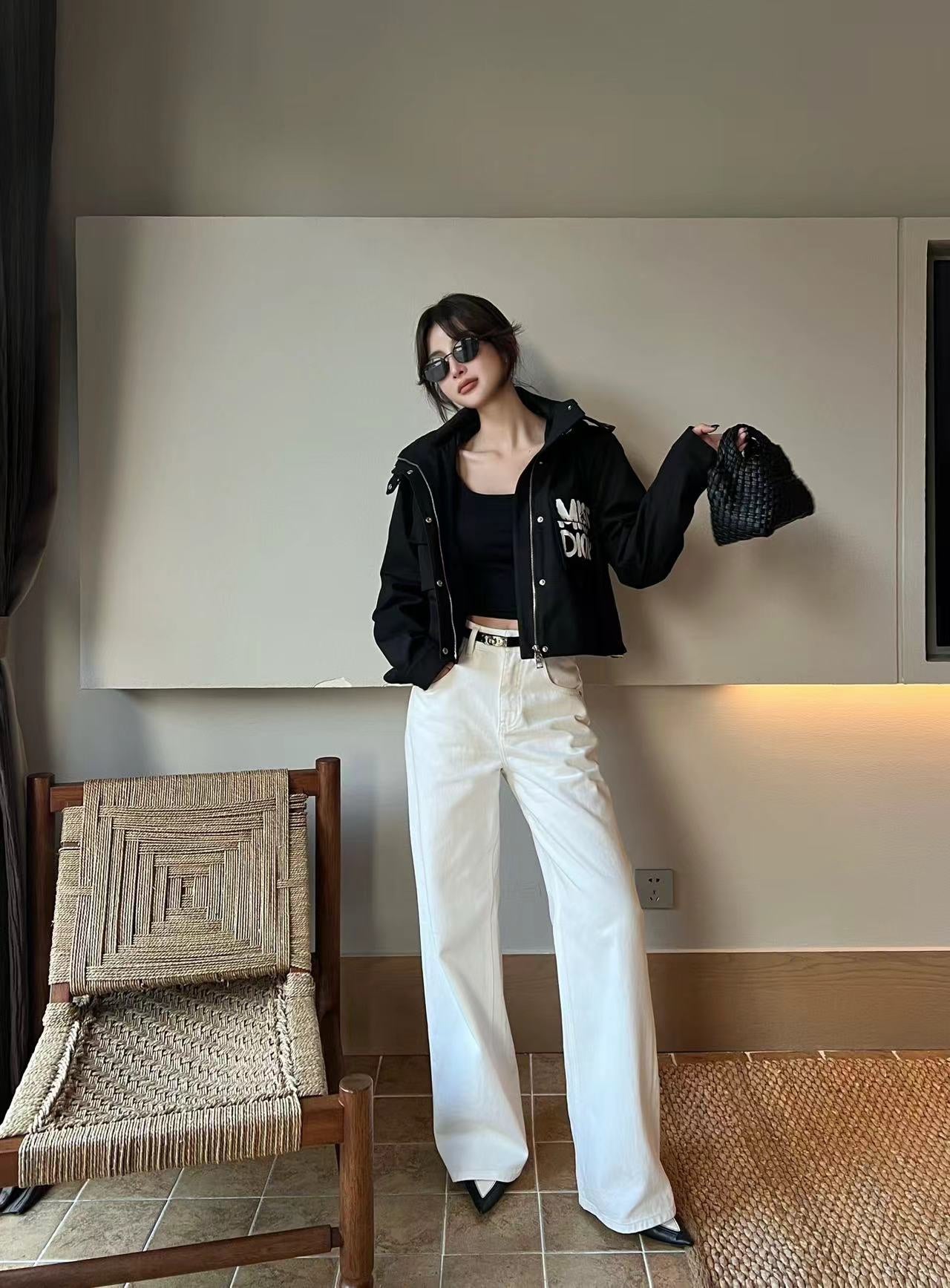 D 25ss miss embroidered jacket