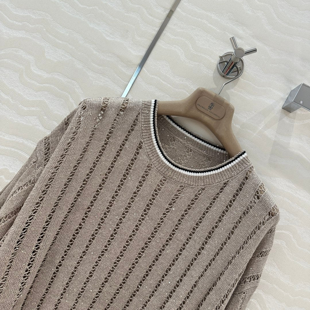 bru 25ss knitted sweater