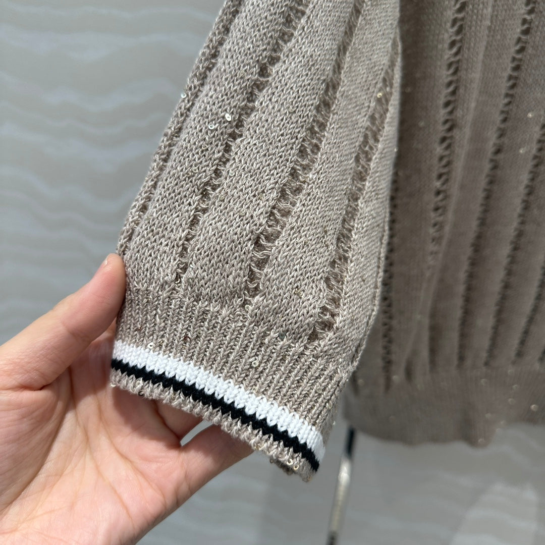 bru 25ss knitted sweater