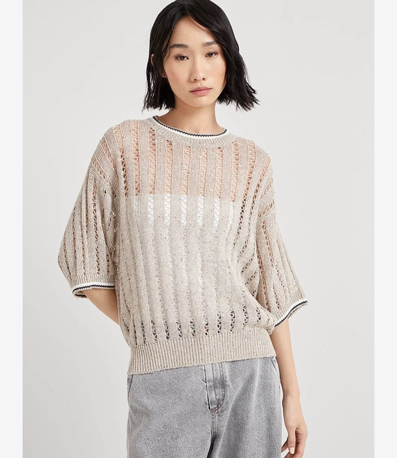 bru 25ss knitted sweater
