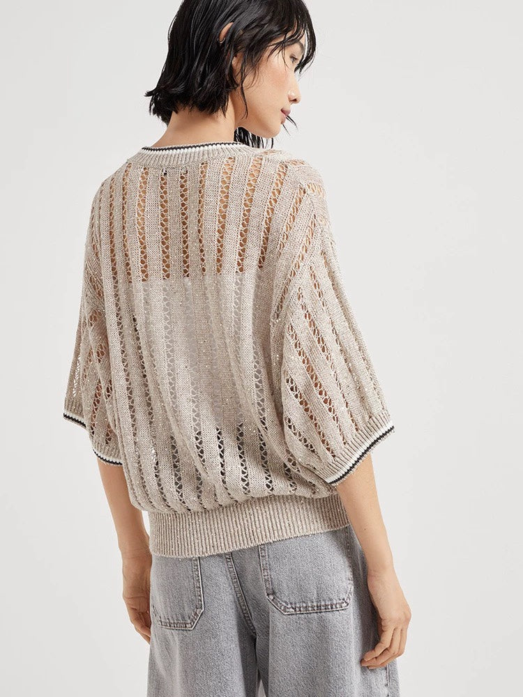 bru 25ss knitted sweater