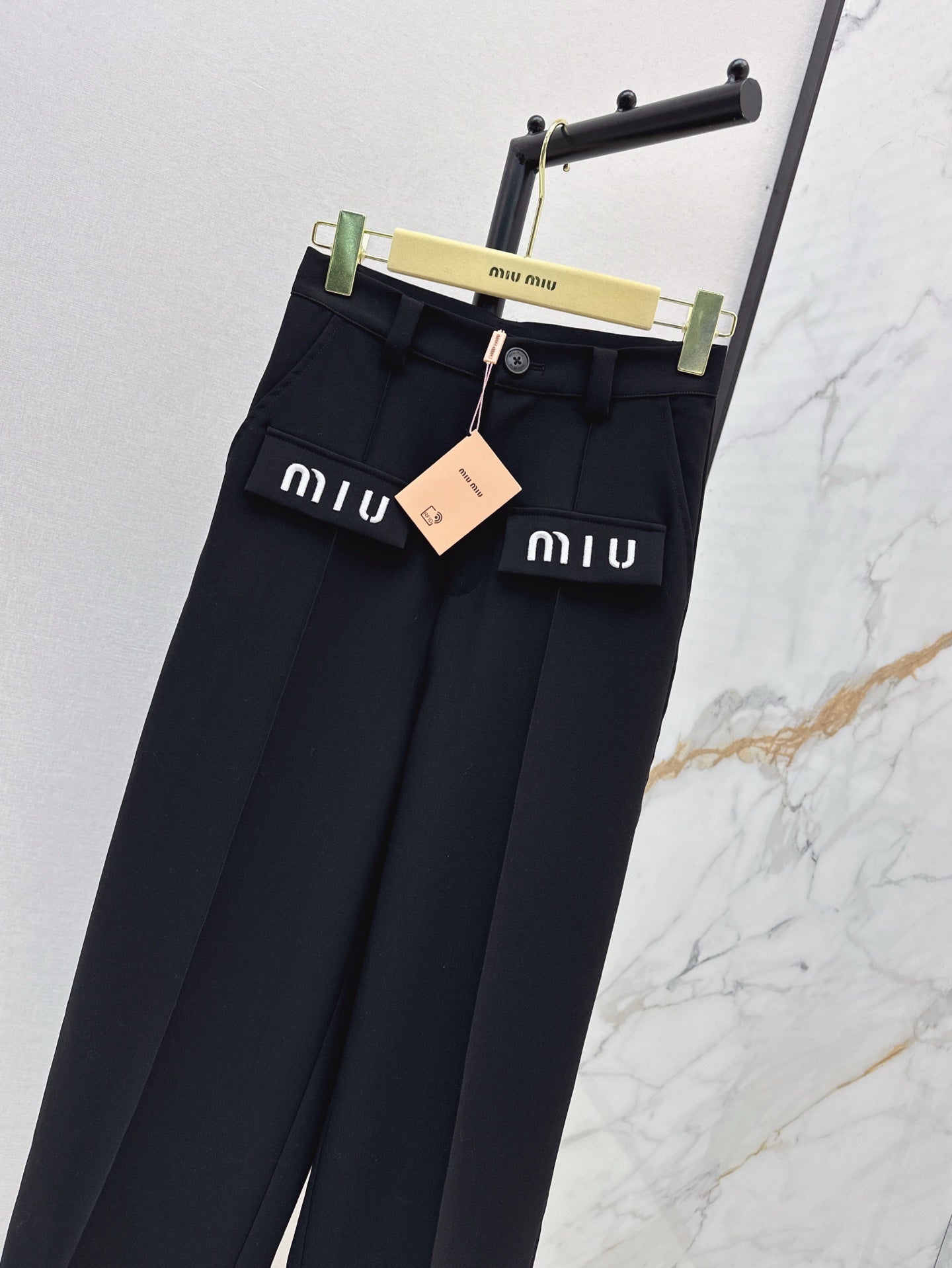 Mi 25ss embroidered pants