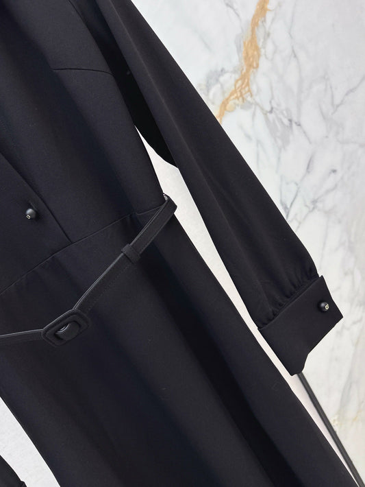 D 255 V NECK SHIRT DRESS