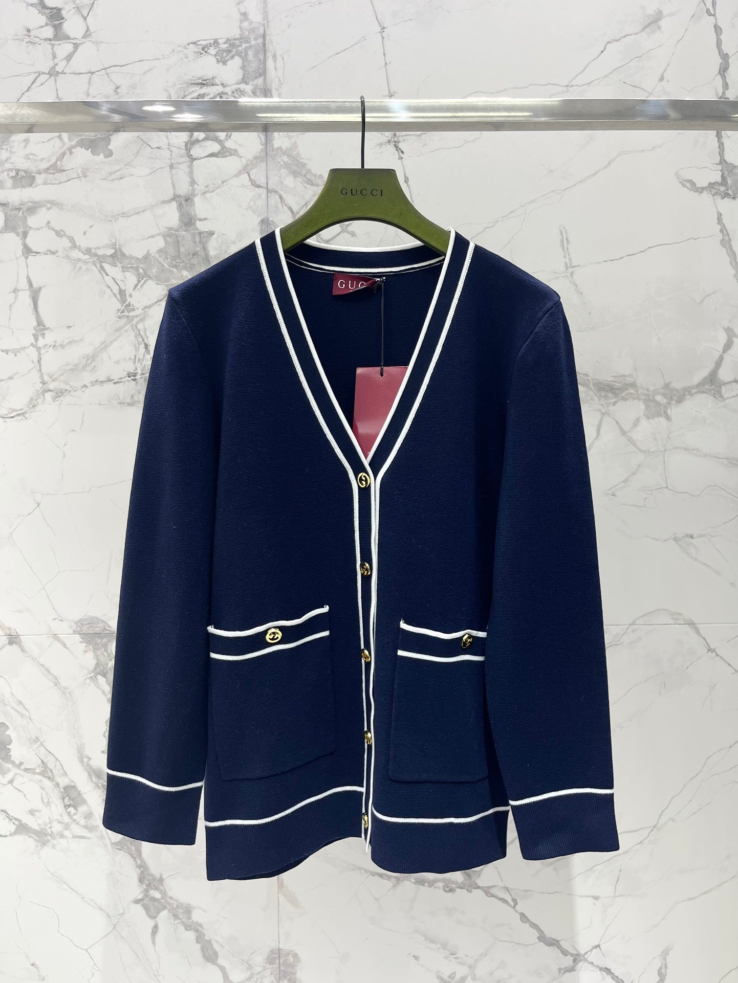 G 25ss knitted cardigan