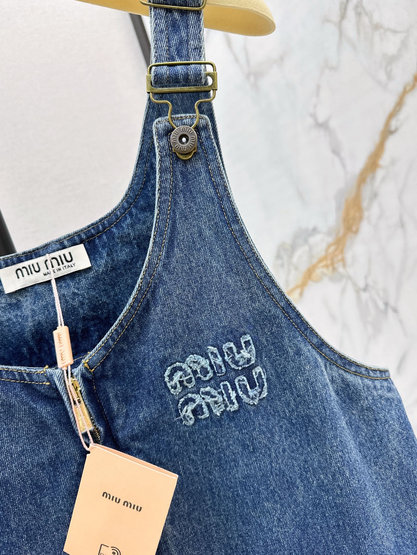 M 25SS denim overall