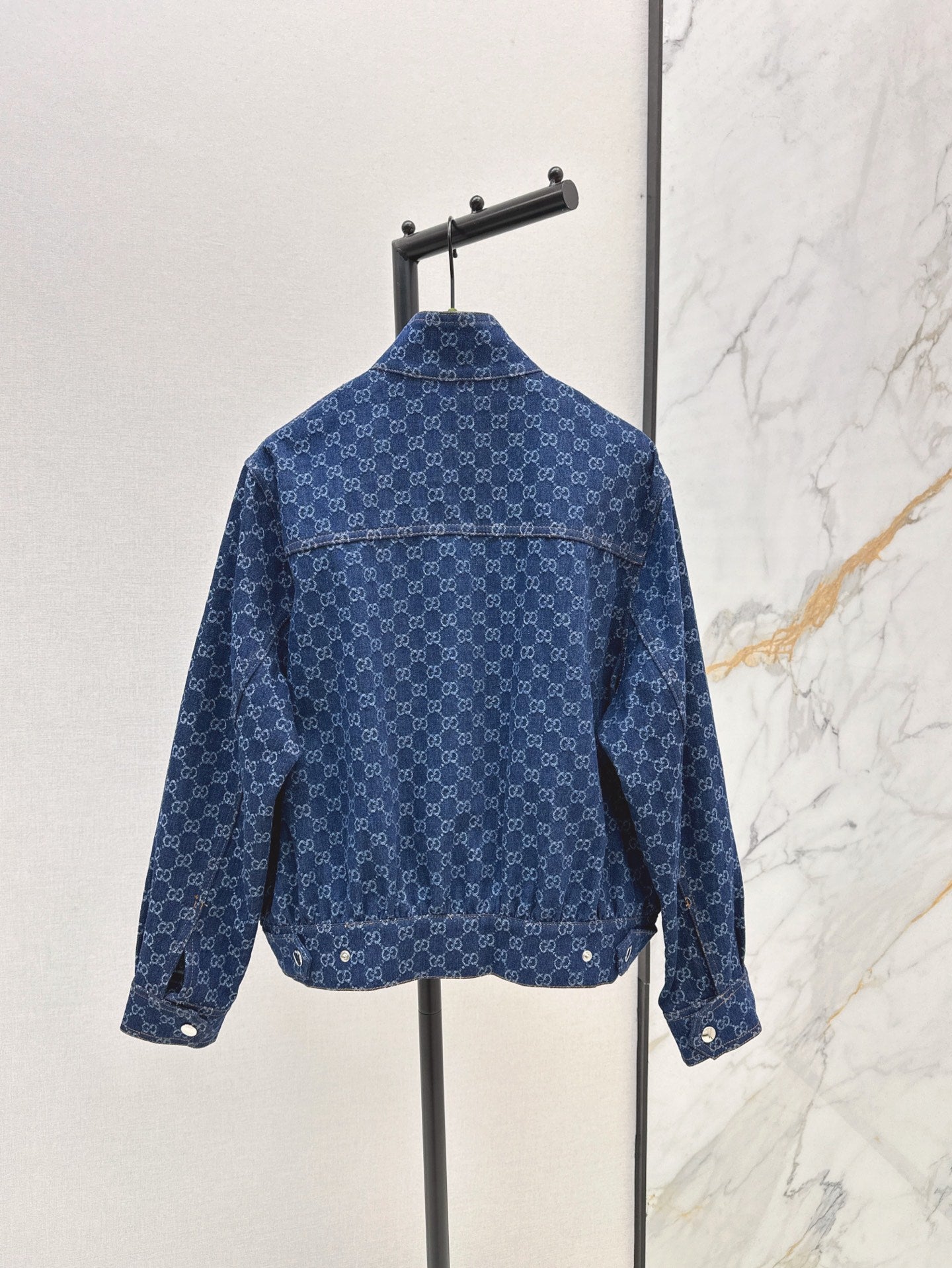 G 25ss jacquard denim jacket