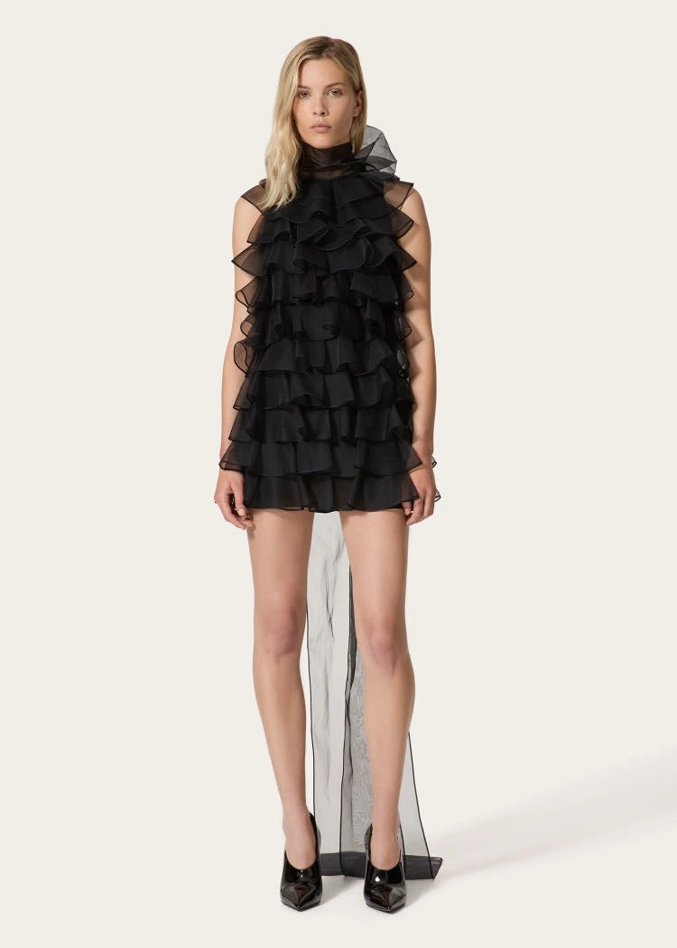 Val 25ss ruffle dress