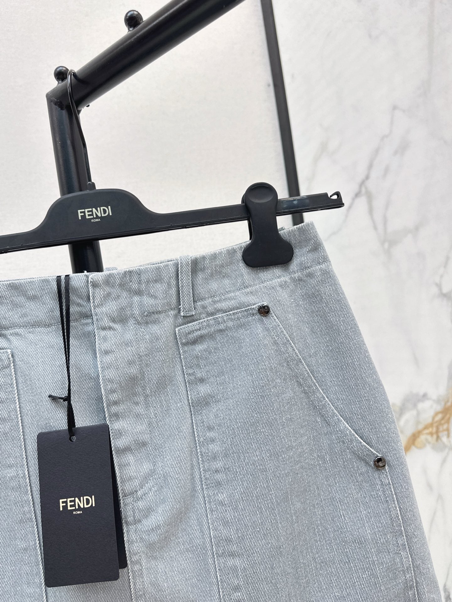 Fe 25ss denim skirt