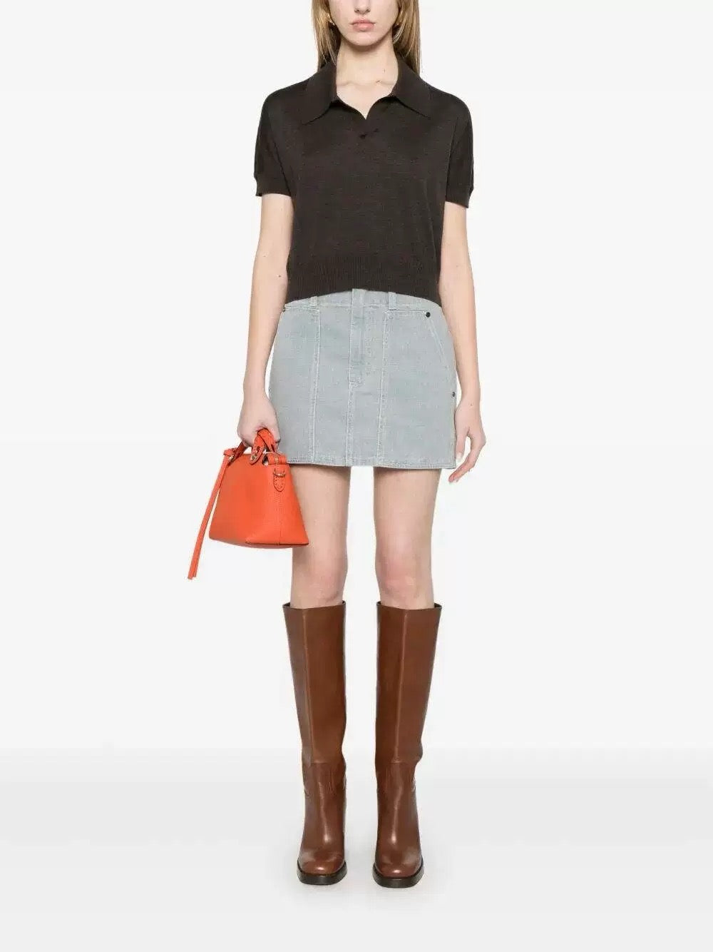 Fe 25ss denim skirt