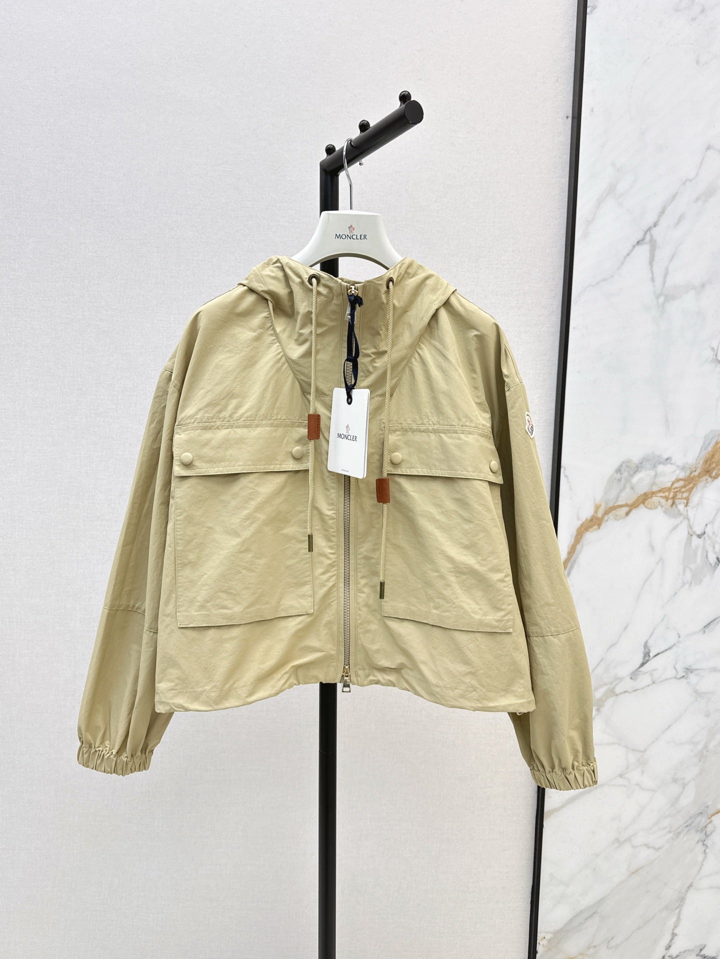 Mo 25ss cargo hooded jacket
