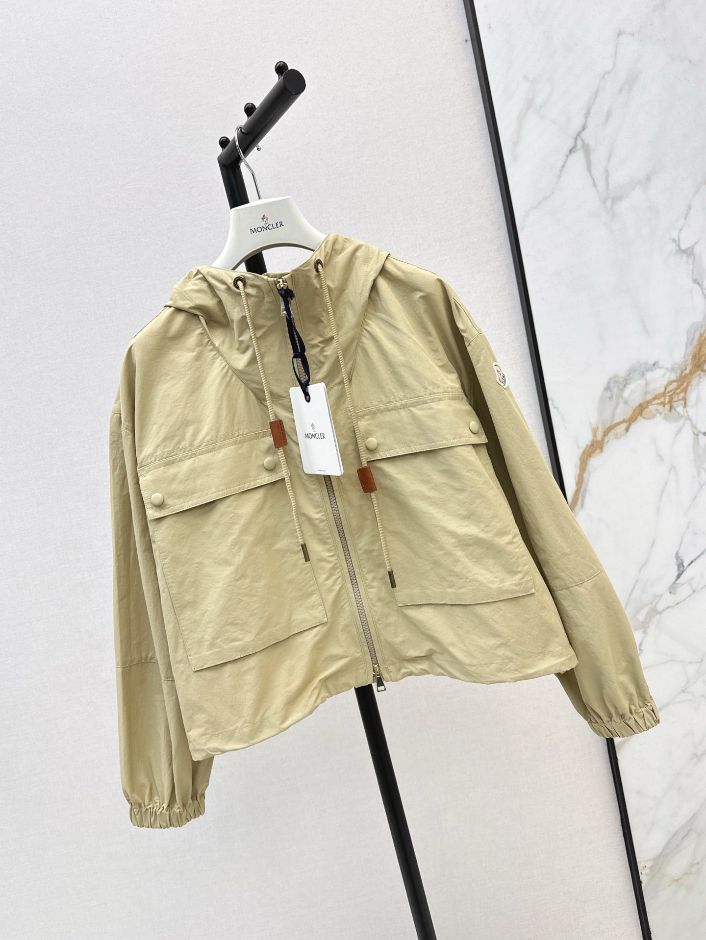 Mo 25ss cargo hooded jacket