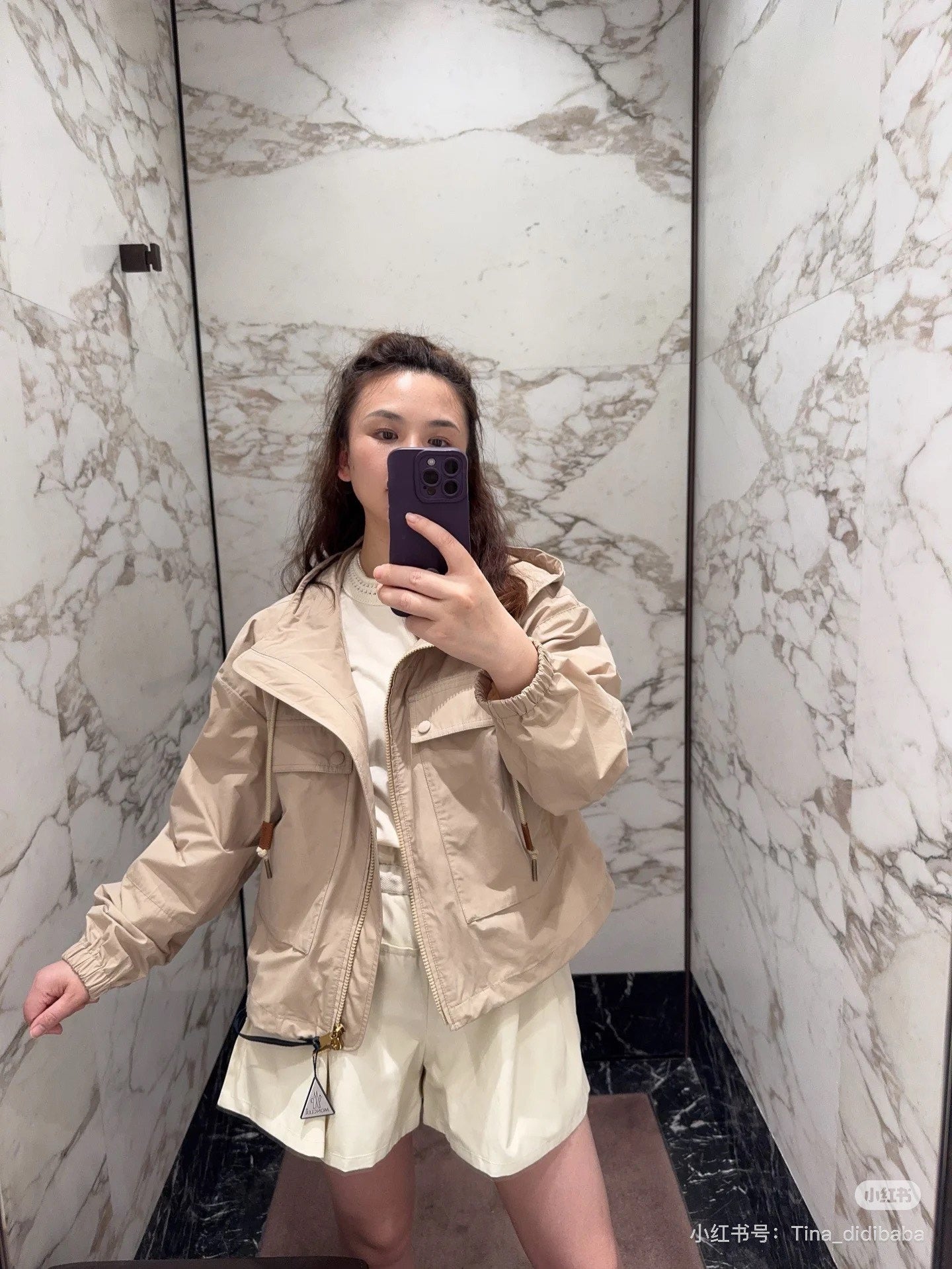 Mo 25ss cargo hooded jacket