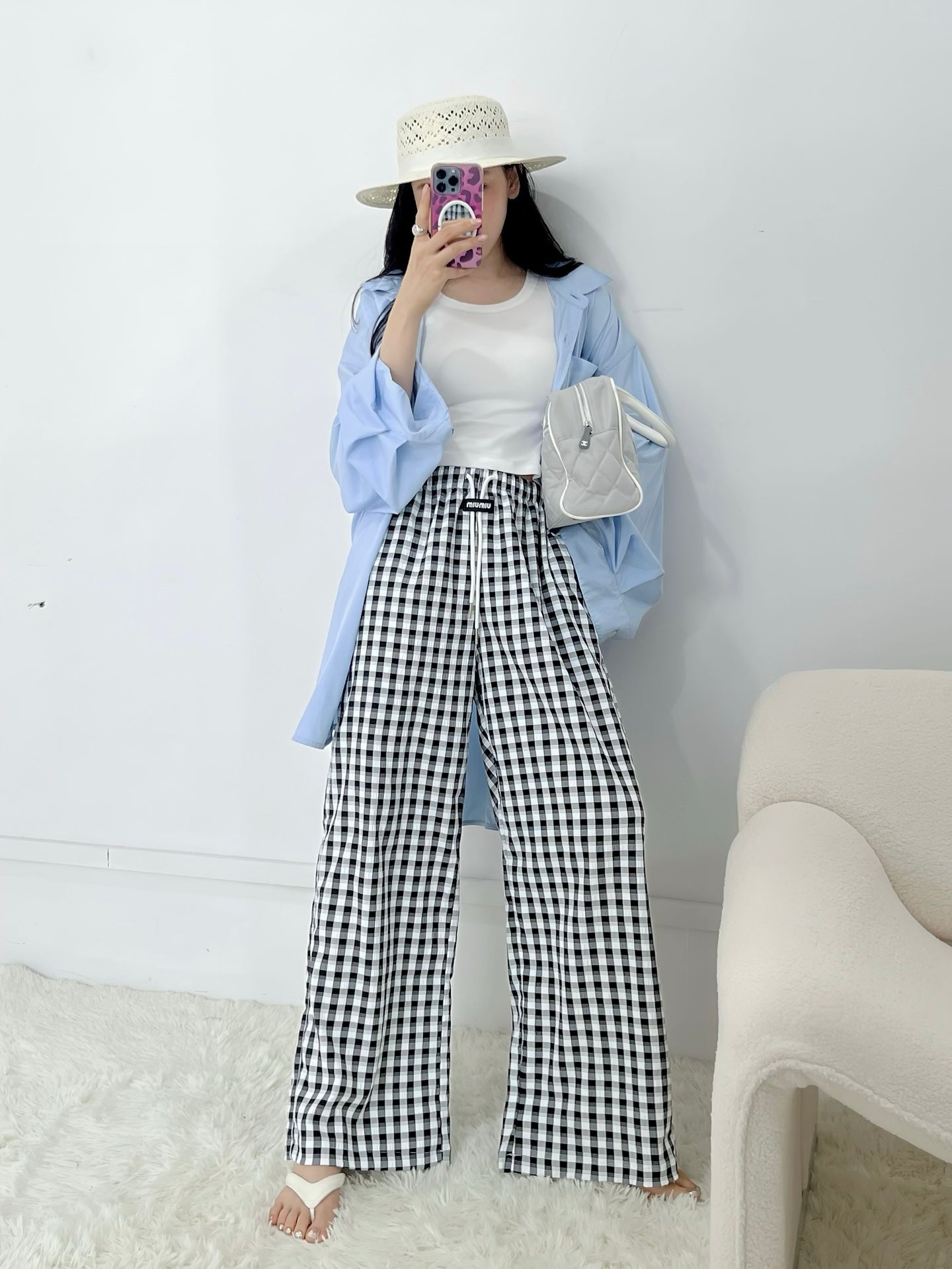 M 25ss drawstring pants