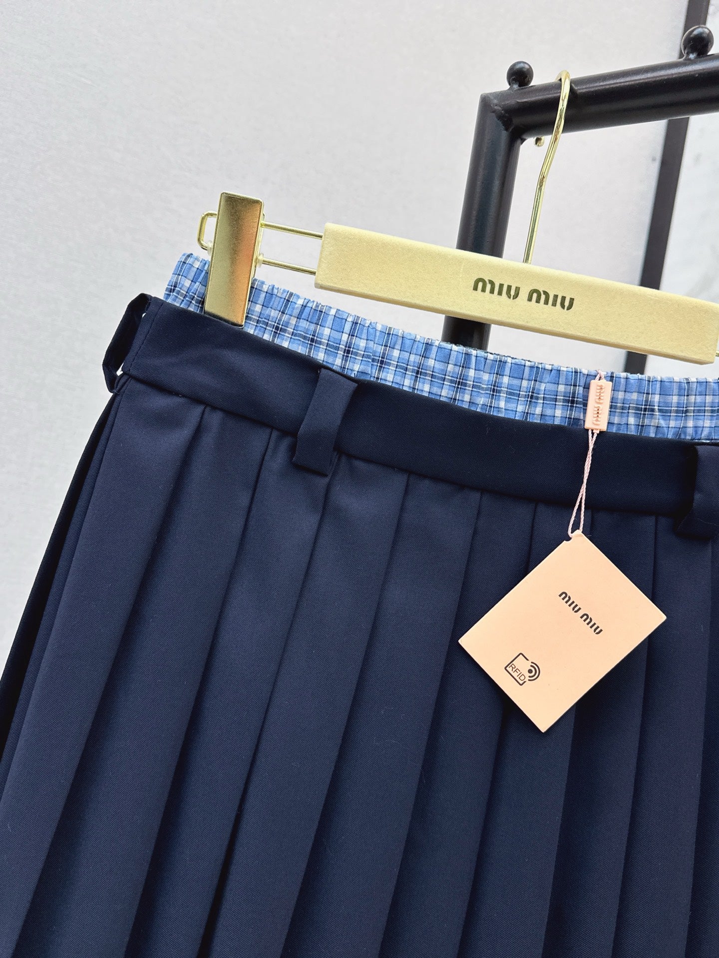 M 25ss pleated skirt