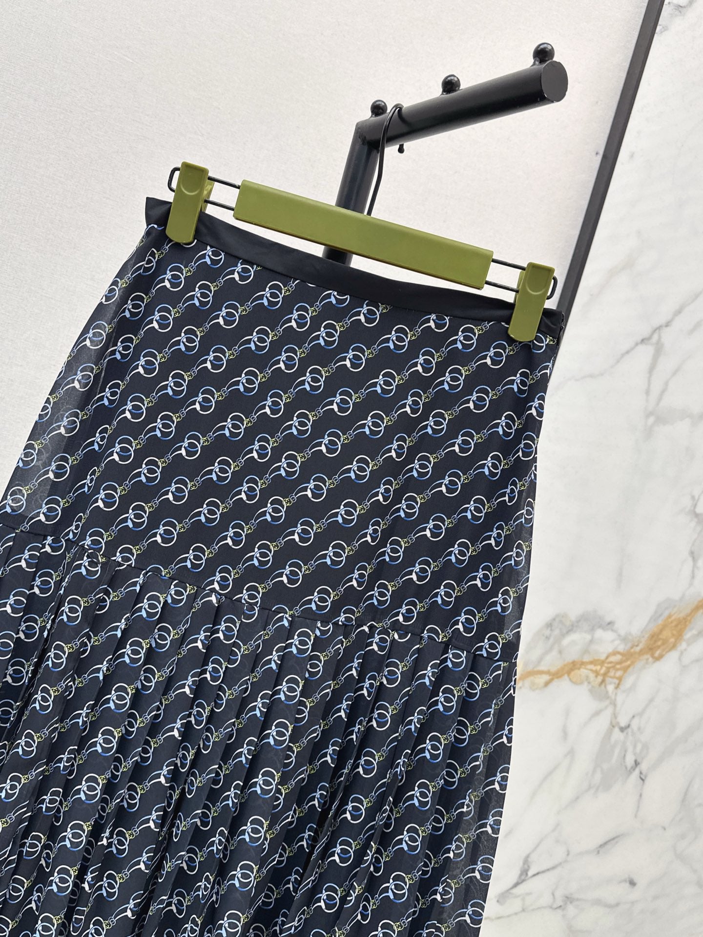 G 25ss printed skirt
