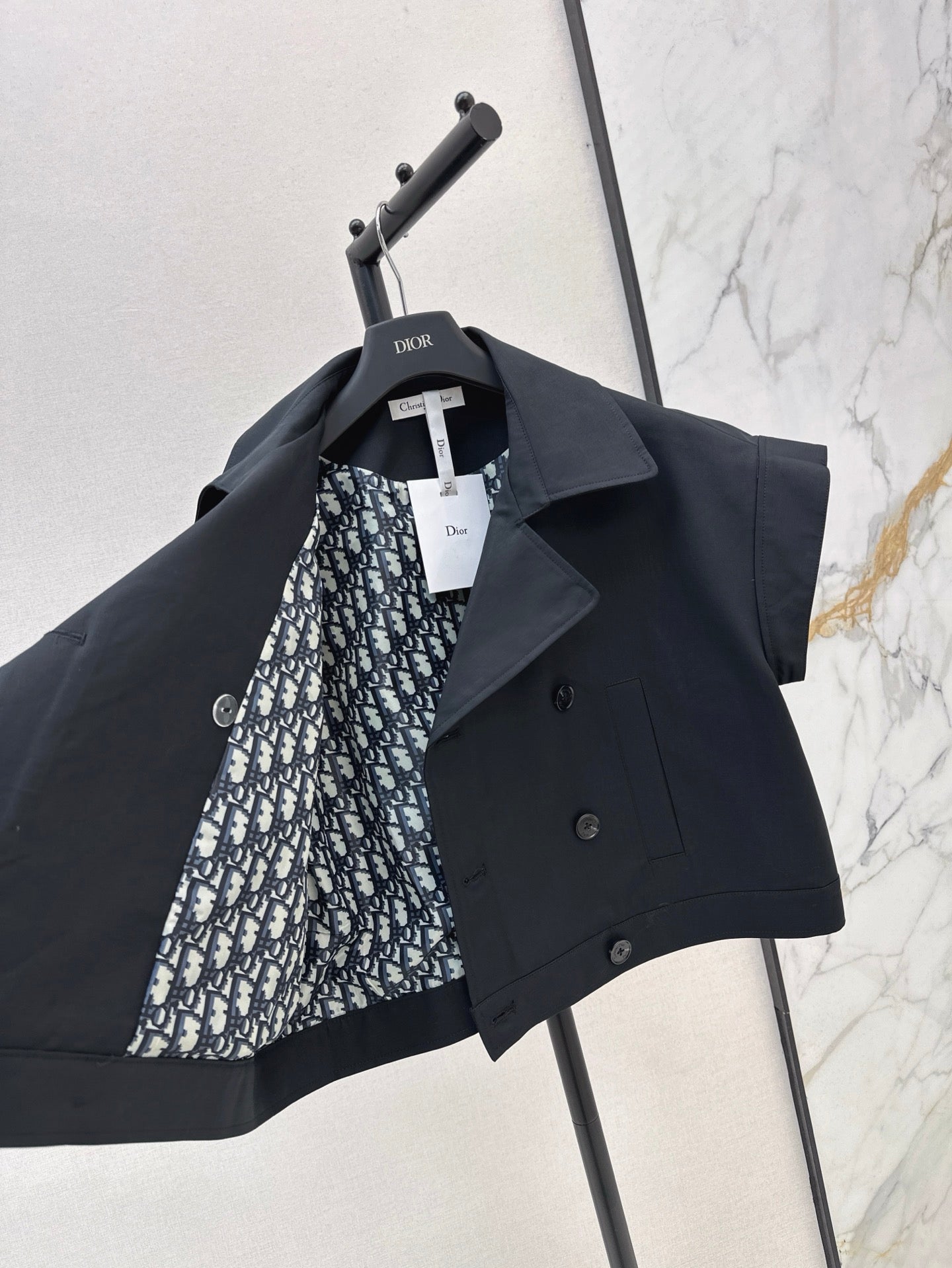 D 25ss sleeveless jacket