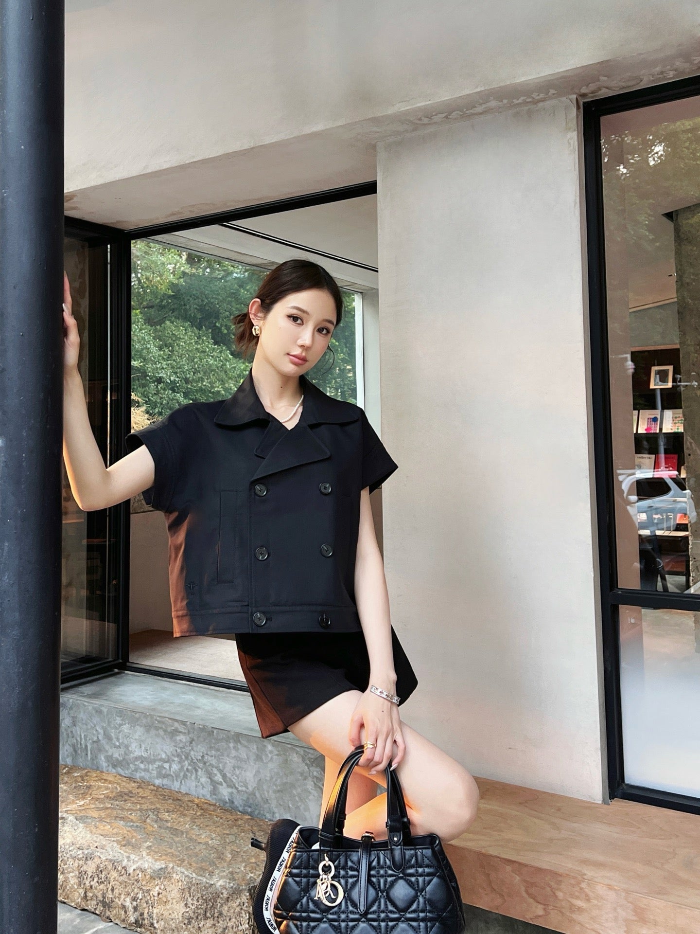 D 25ss sleeveless jacket