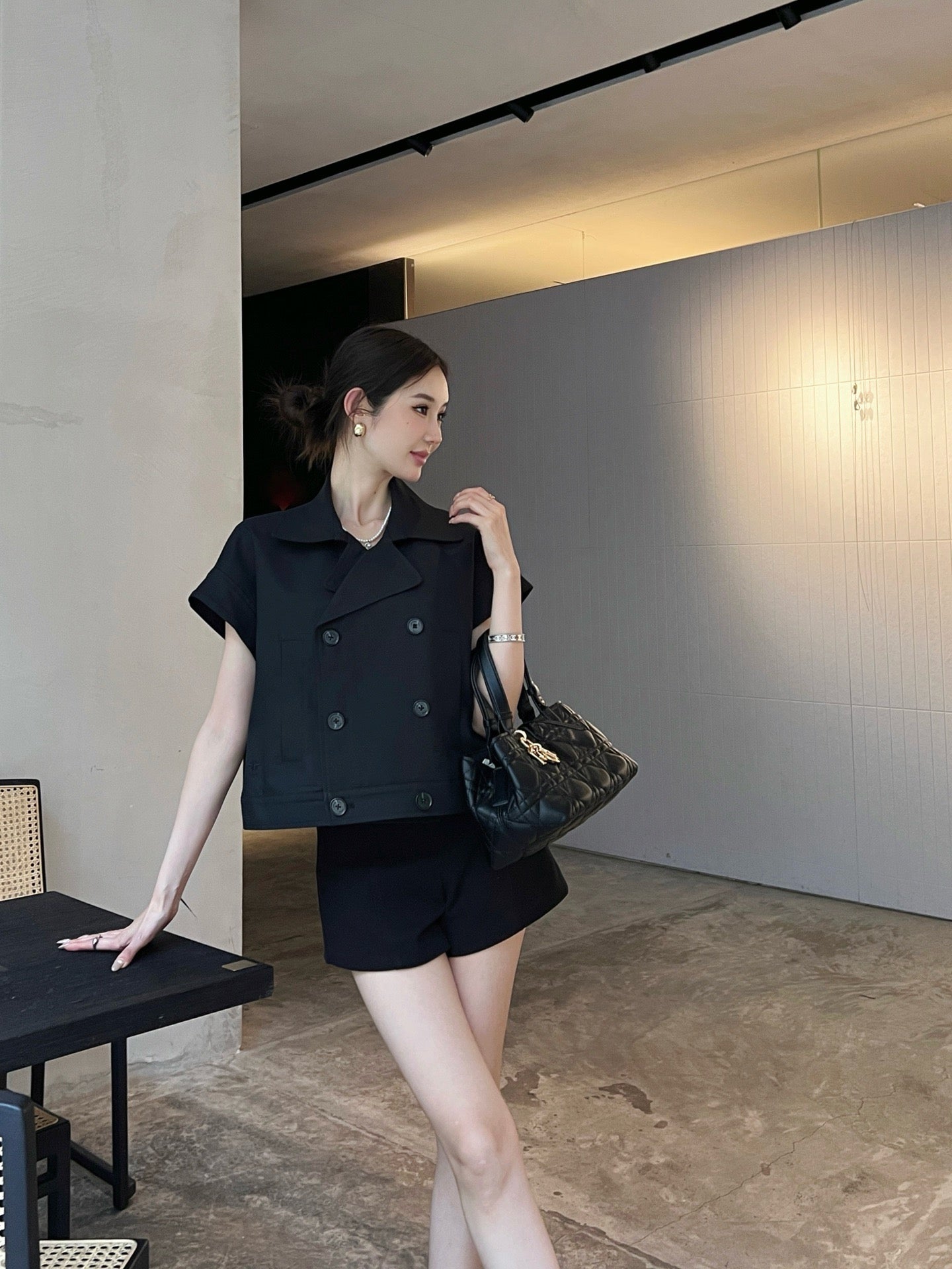 D 25ss sleeveless jacket