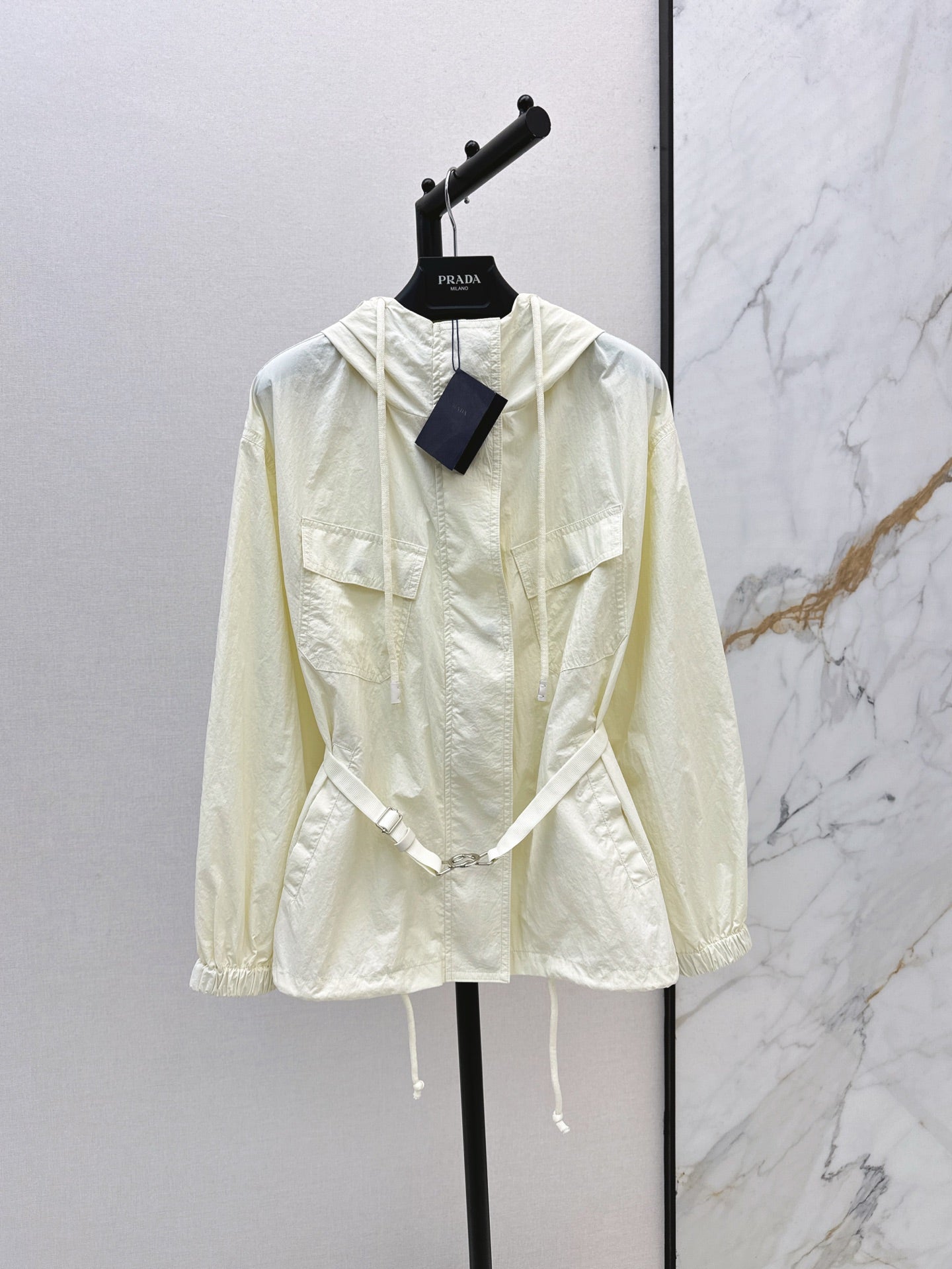 P 25SS hooded jacket