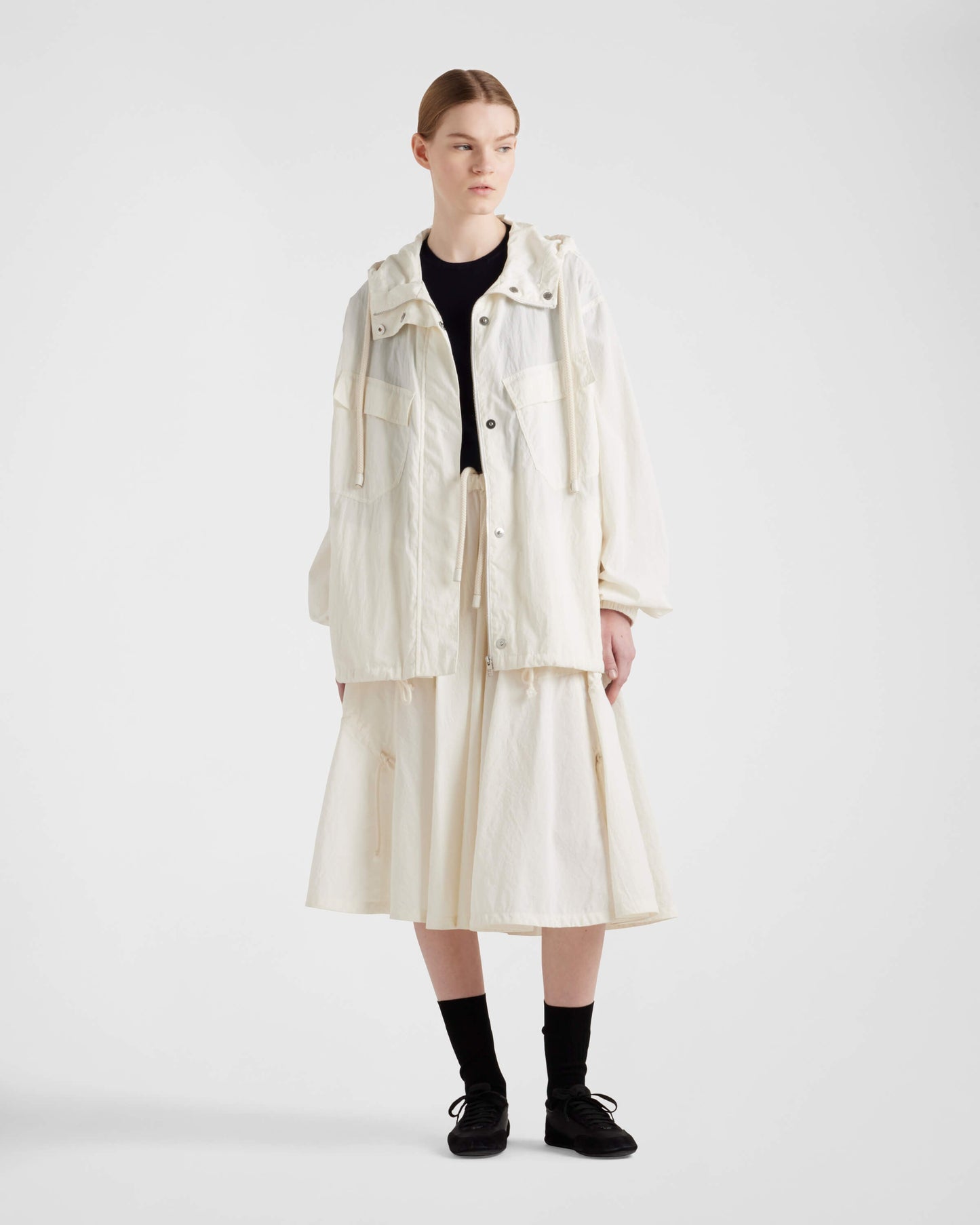 P 25SS hooded jacket