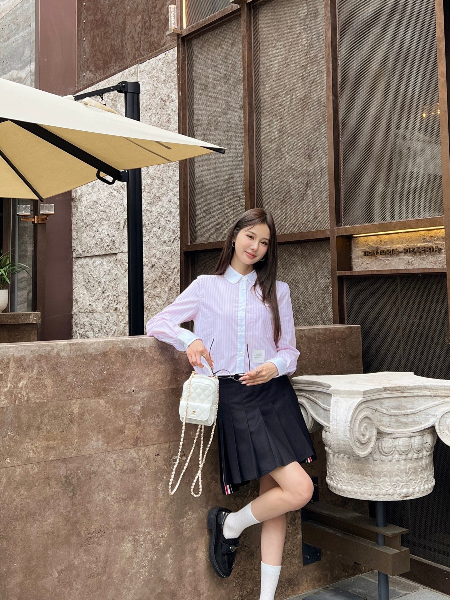 Th 25ss ruffle skirt