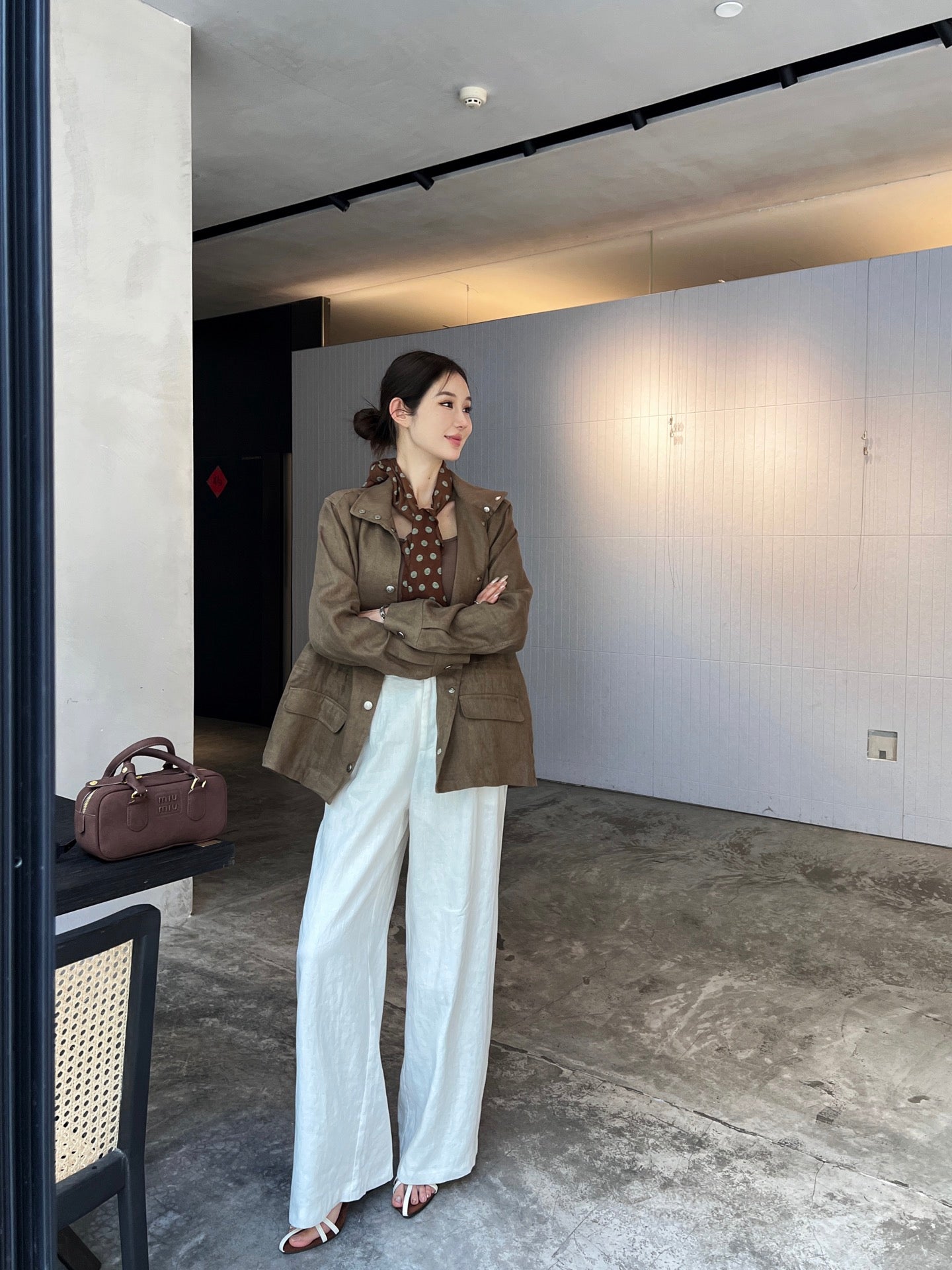 Lo 25ss linen jacket