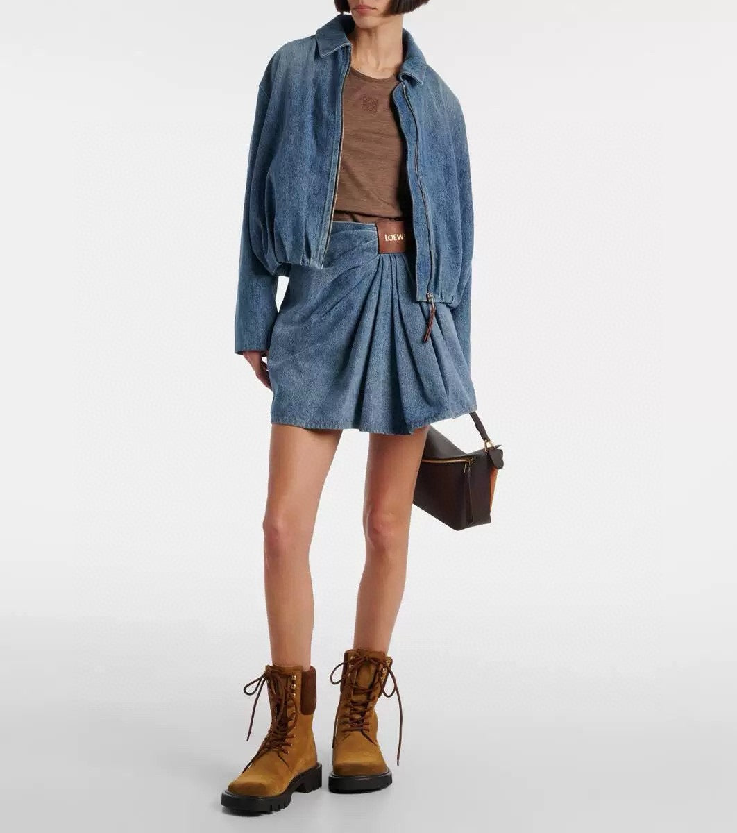 Loe 25ss pleated skirt