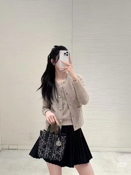 D 25ss knitted cardigan