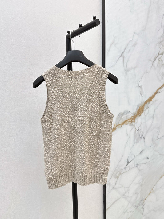 D 25ss knitted vest