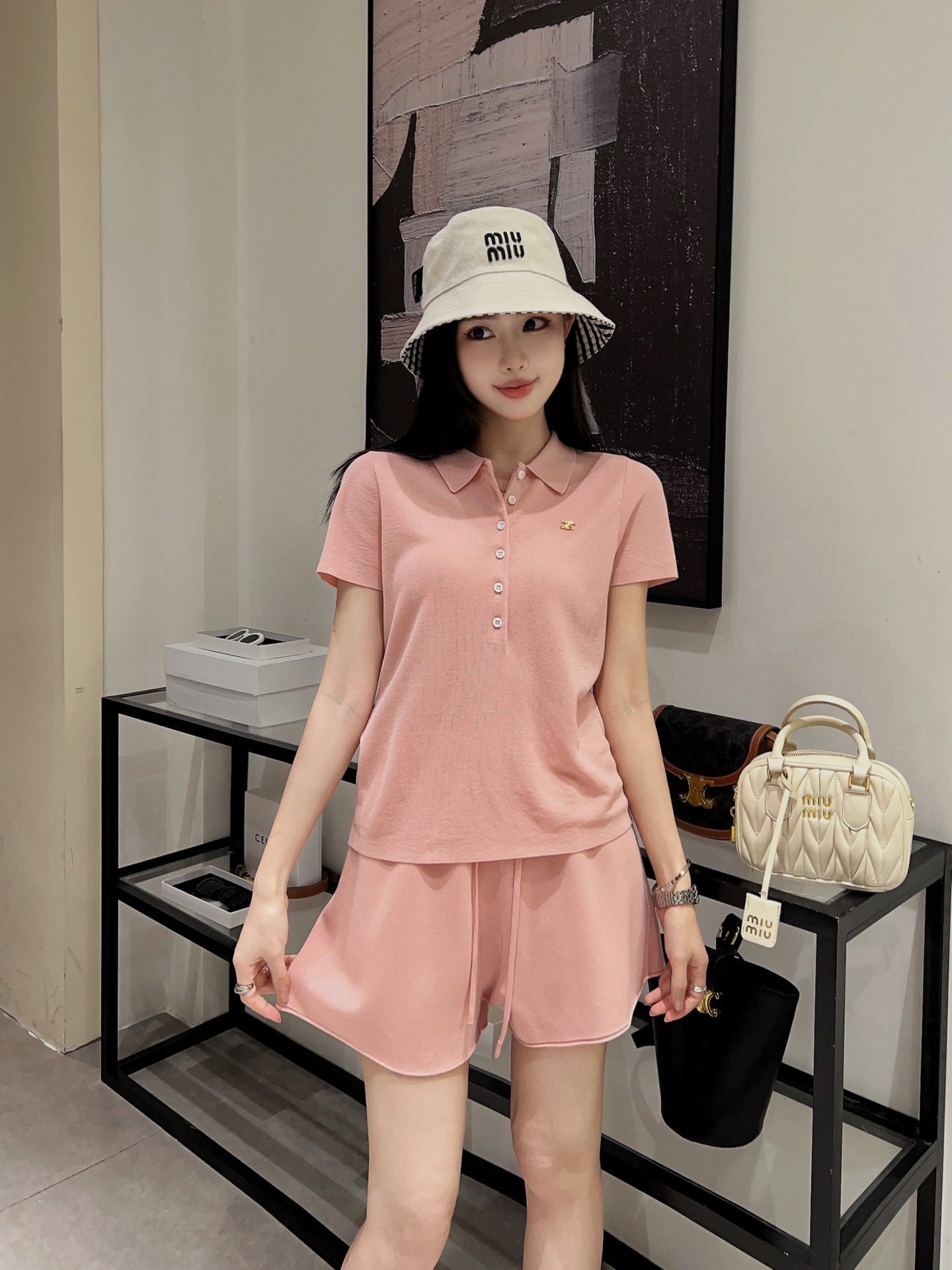 Ce 25ss knitted set