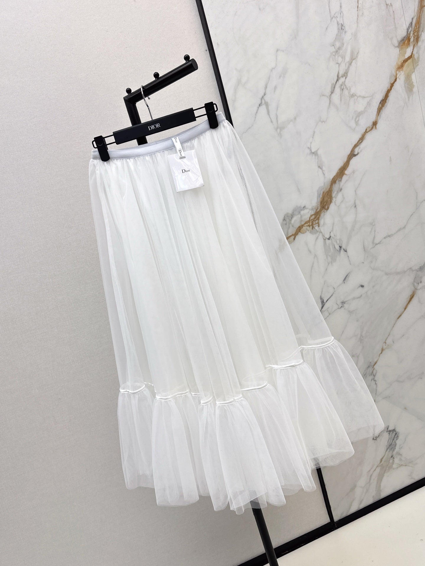 D 25SS ruffle skirt