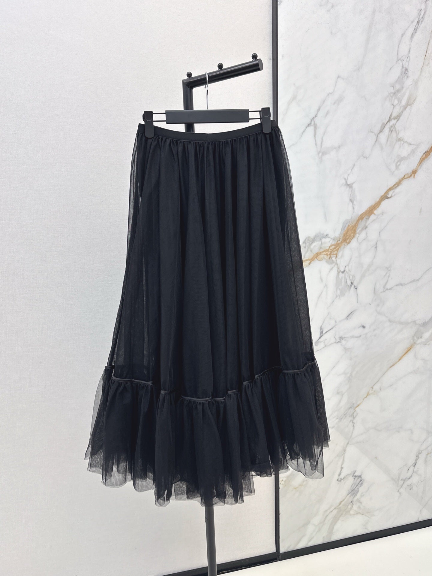 D 25ss ruffle skirt