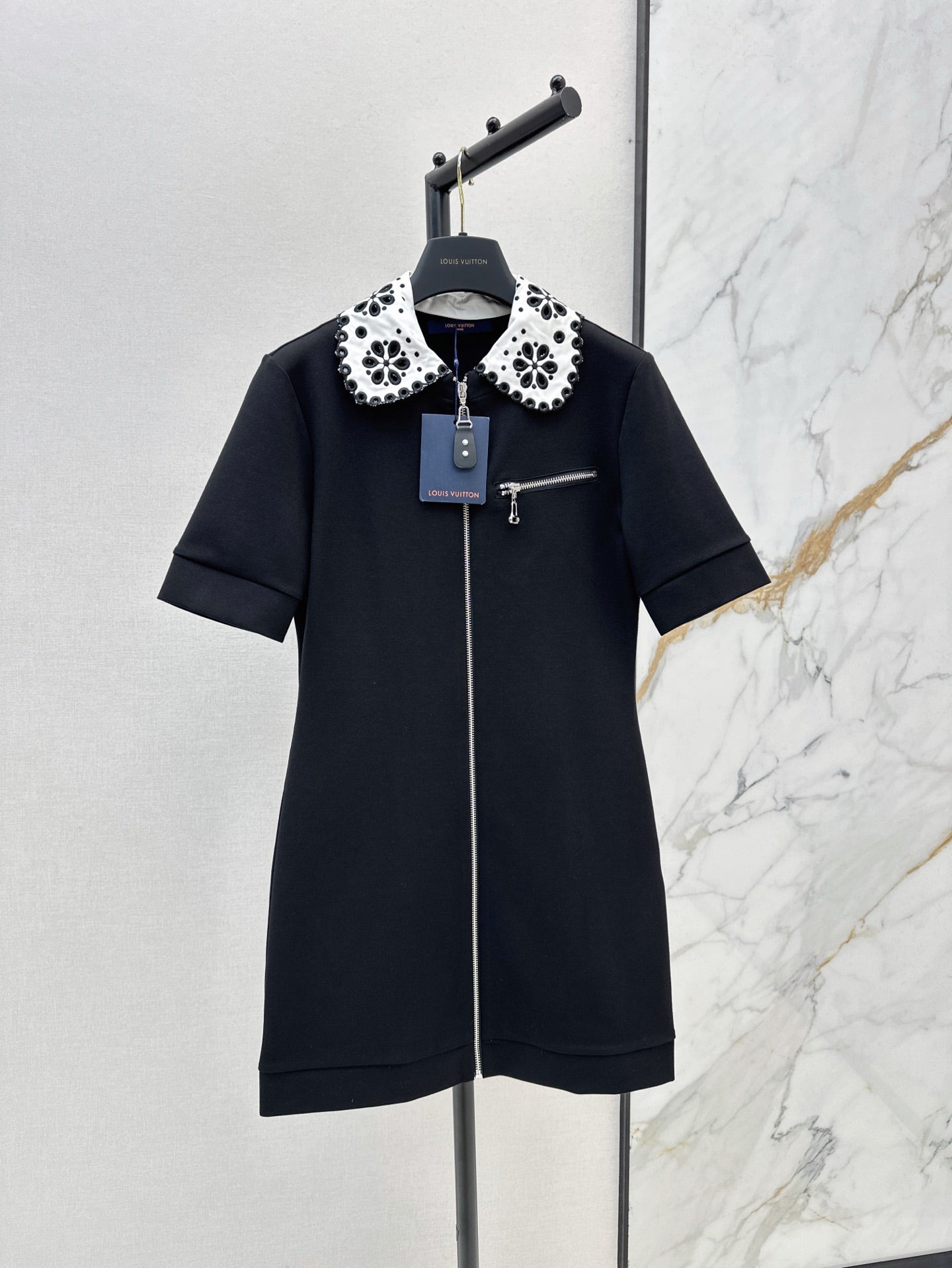 L 25ss zipper dress