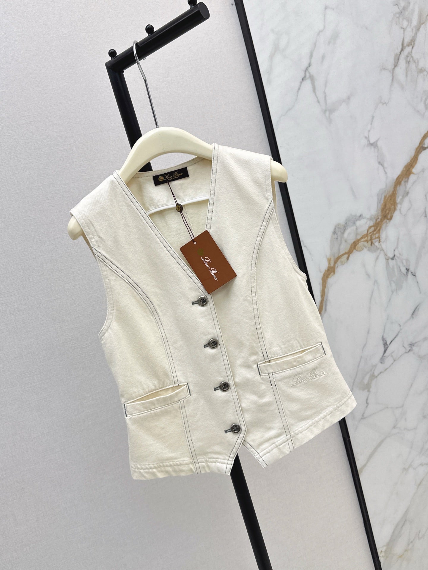 Lo 25ss denim vest