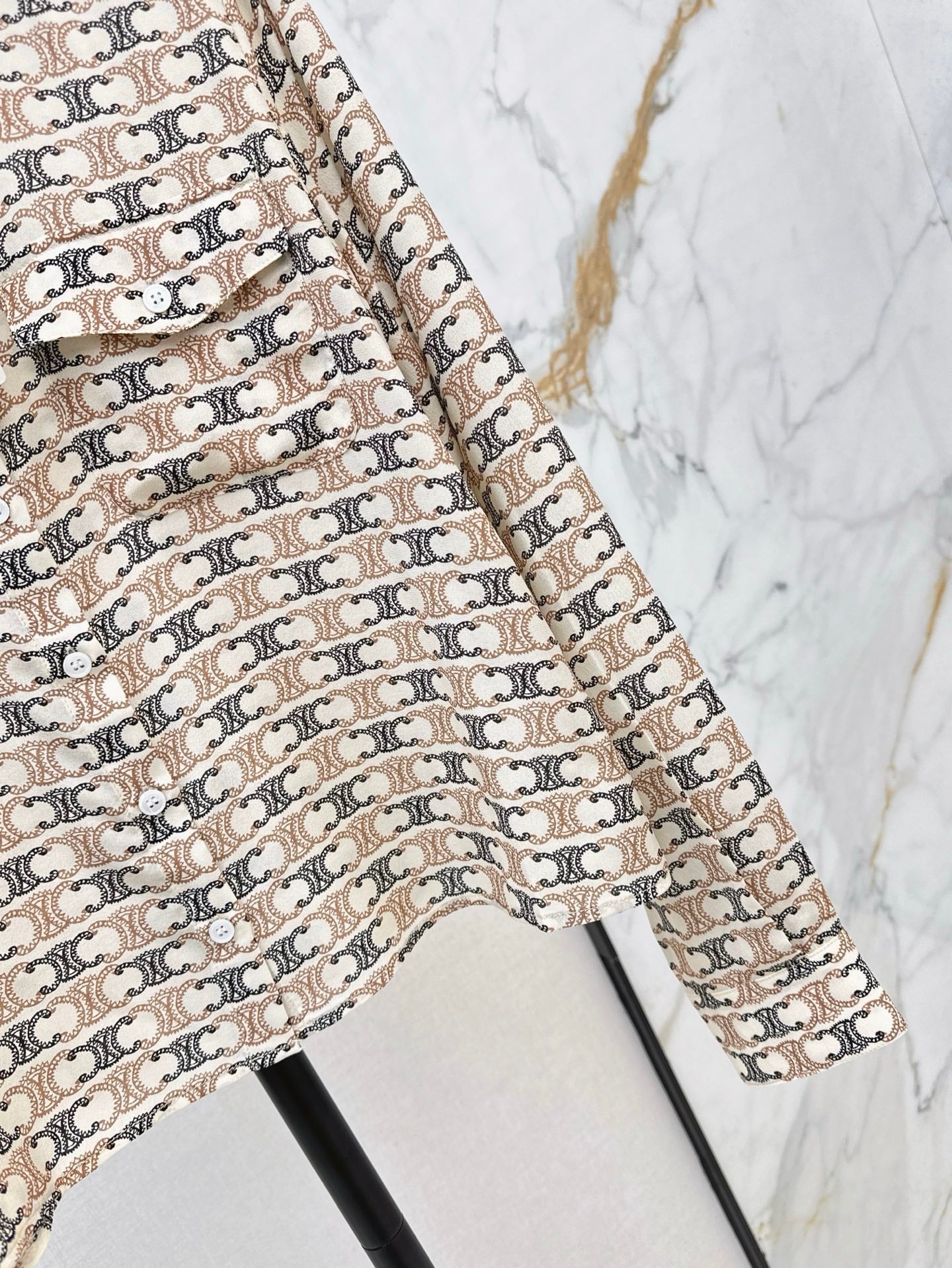 Cel 25ss silk shirt