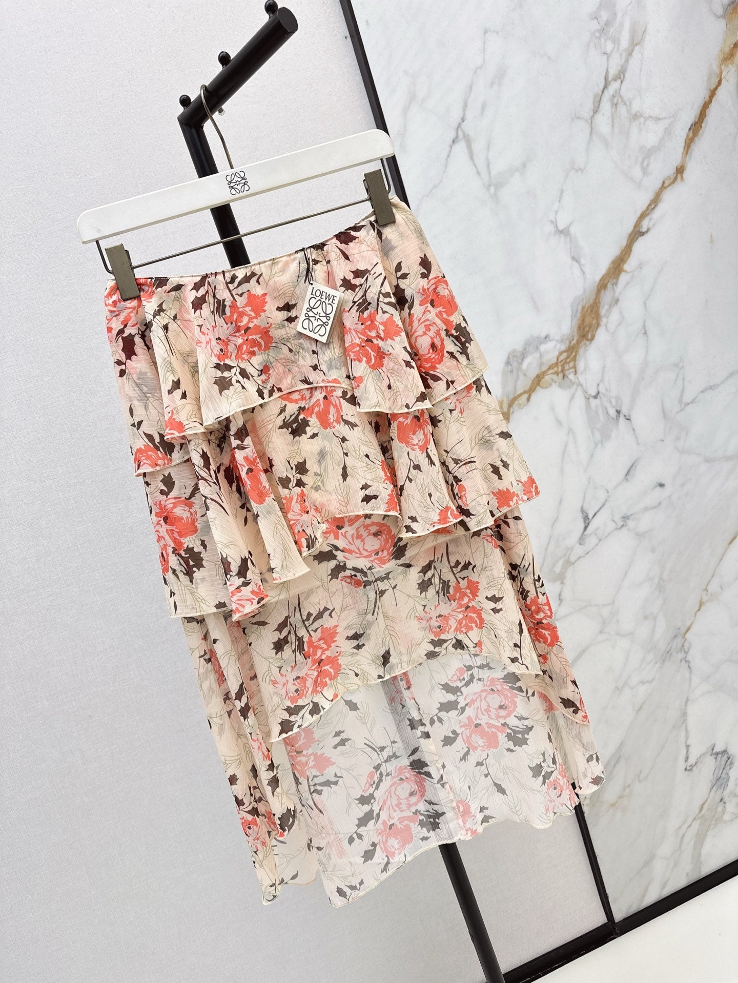 Loe 25ss printed skirt