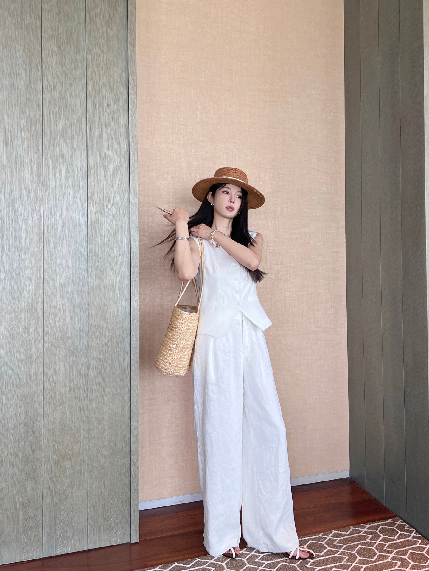 Lo 25ss linen pants
