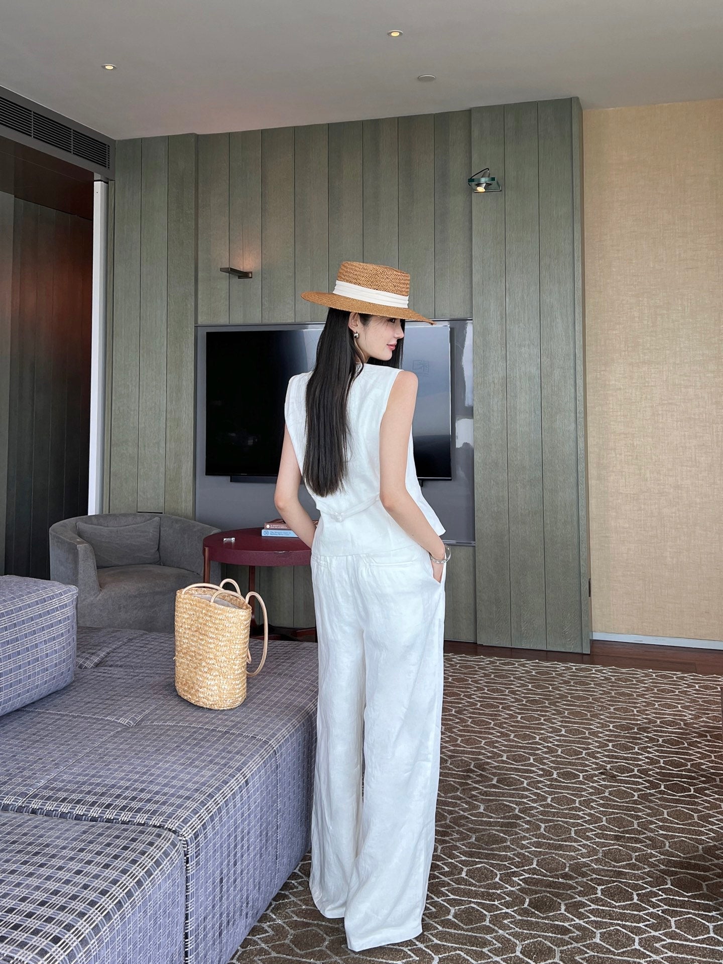 Lo 25ss linen pants