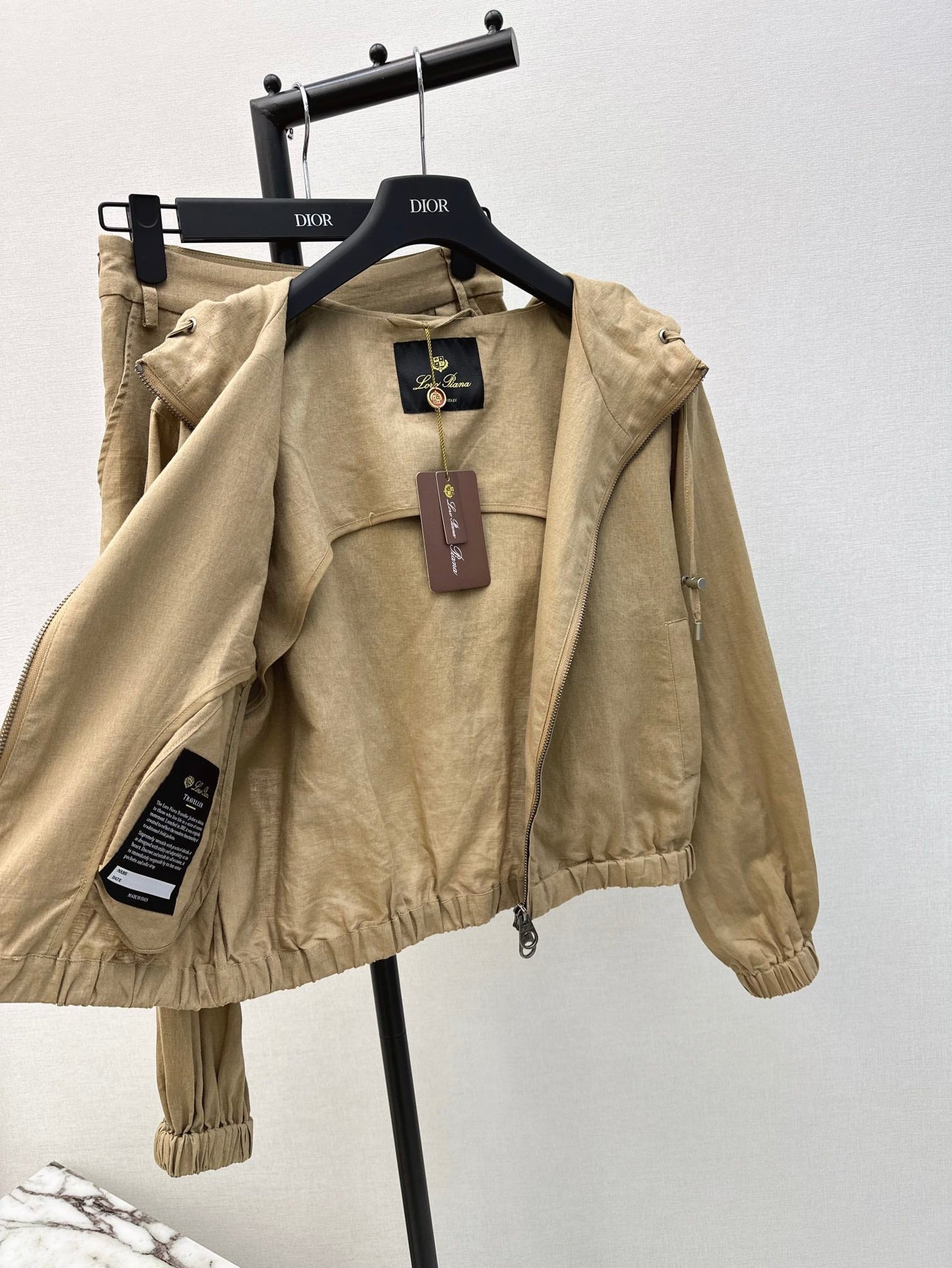 Lo linen jacket set
