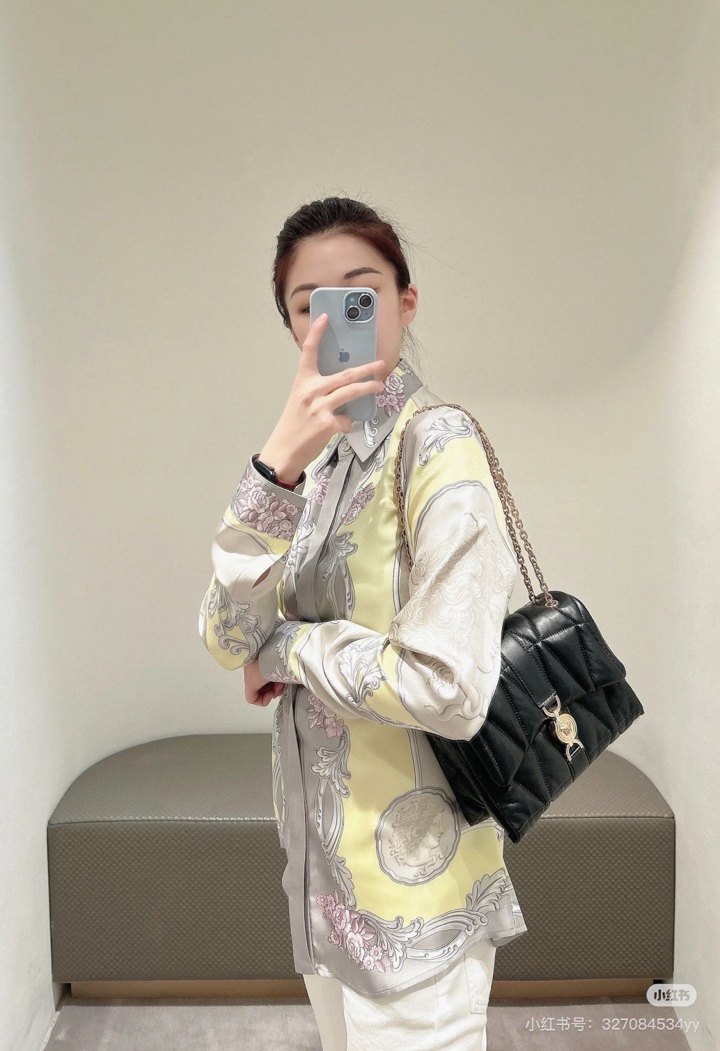 Ve 25ss Silk shirt