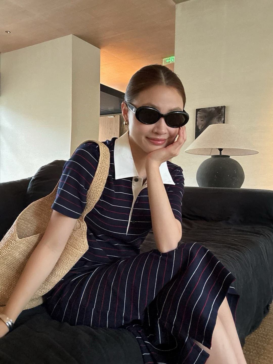 MI 25SS striped dress